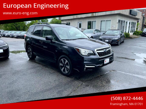 2017 Subaru Forester for sale at European Engineering in Framingham MA