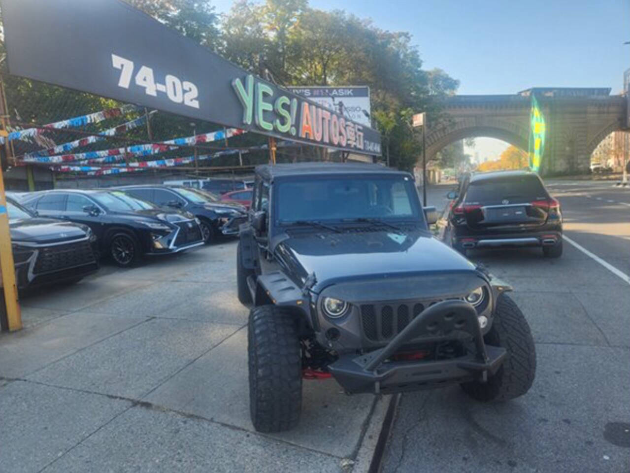 2016 Jeep Wrangler Unlimited for sale at YES AUTOS in Elmhurst, NY