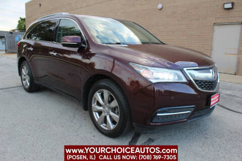 2015 Acura MDX for sale at Your Choice Autos in Posen IL