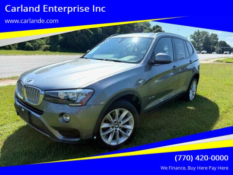 2017 BMW X3 sDrive28i