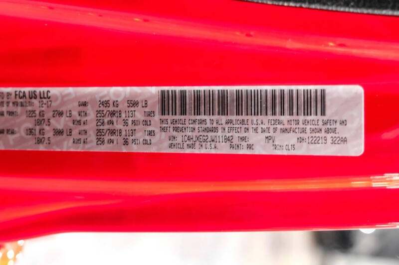 2018 Jeep Wrangler Unlimited