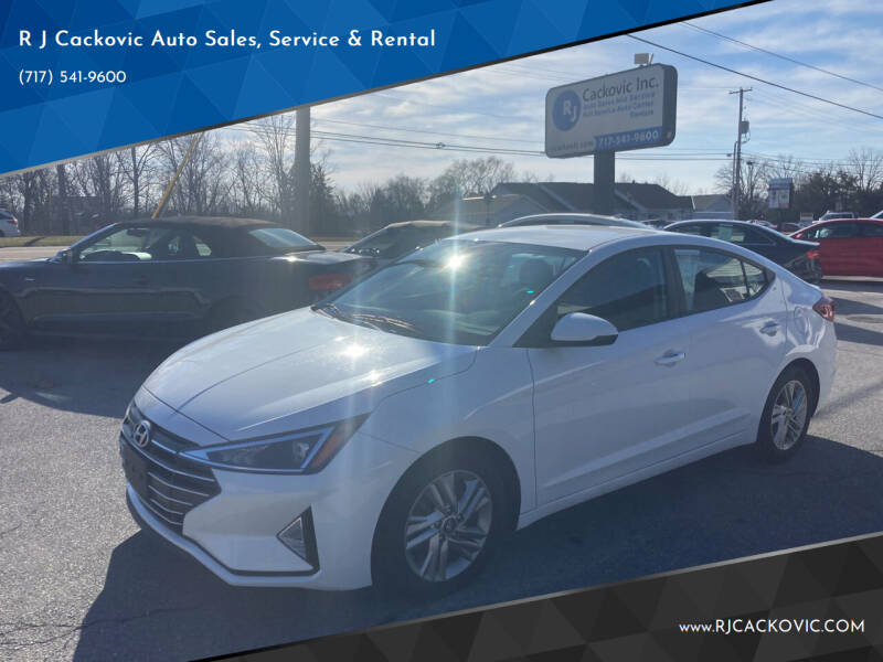2020 Hyundai Elantra for sale at R J Cackovic Auto Sales, Service & Rental in Harrisburg PA