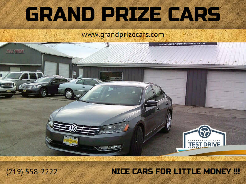 2014 Volkswagen Passat for sale at Grand Prize Cars in Cedar Lake IN