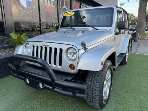 2012 Jeep Wrangler for sale at Cars of Tampa in Tampa FL