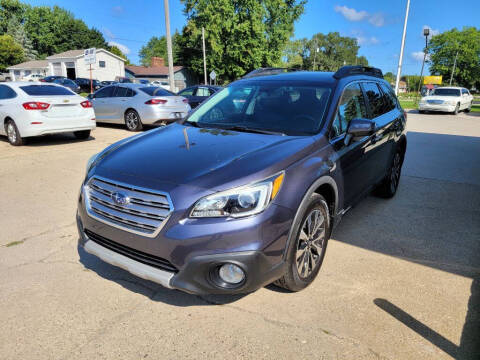 2015 Subaru Outback for sale at Clare Auto Sales, Inc. in Clare MI