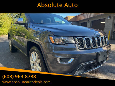 2017 Jeep Grand Cherokee for sale at Absolute Auto in Baraboo WI