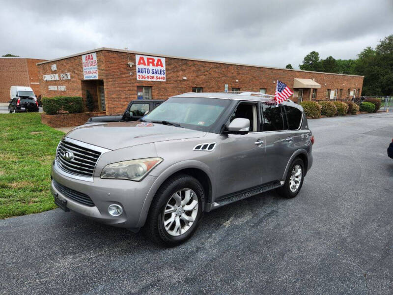 2012 Infiniti QX56 for sale at ARA Auto Sales in Winston-Salem NC