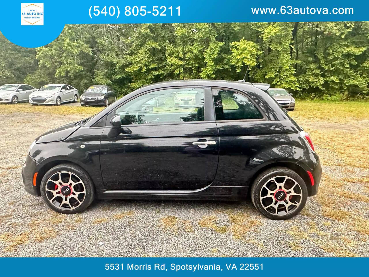 2013 FIAT 500 for sale at 63 Auto Inc in Spotsylvania, VA