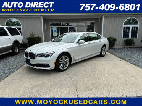 2016 BMW 7 Series for sale at Auto Direct Wholesale Center in Moyock NC