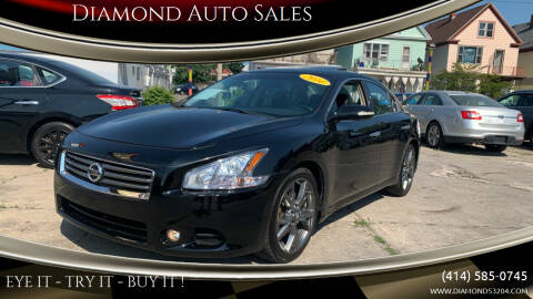 2014 Nissan Maxima for sale at DIAMOND AUTO SALES LLC in Milwaukee WI
