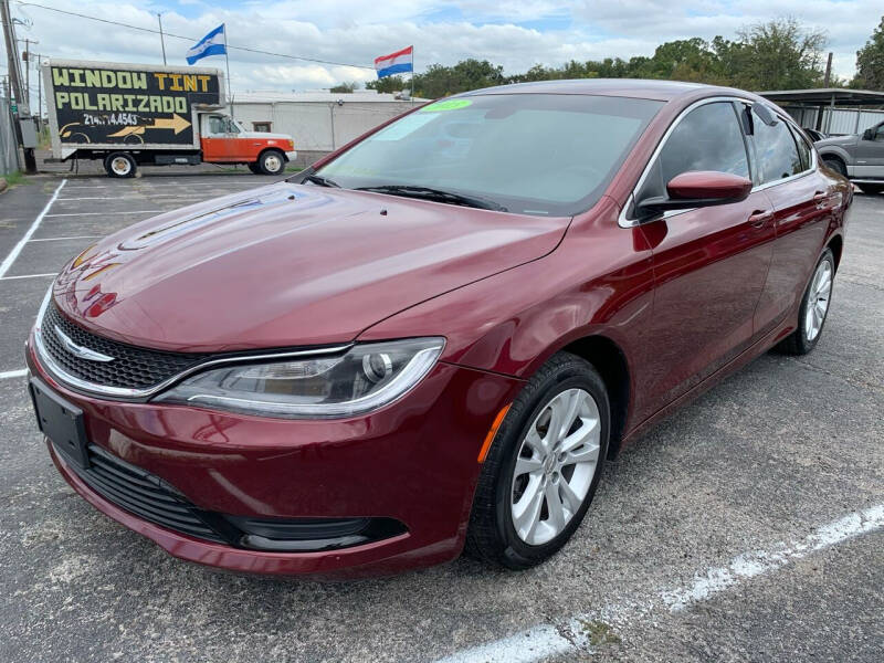 2015 Chrysler 200 for sale at Fernando's Auto Sales LLC. in Dallas TX