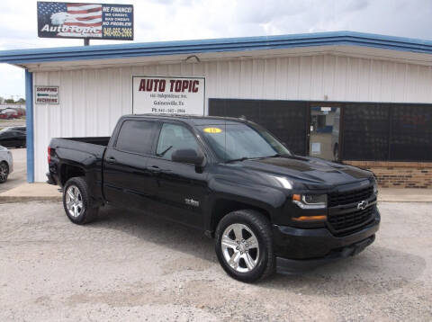 2018 Chevrolet Silverado 1500 for sale at AUTO TOPIC in Gainesville TX