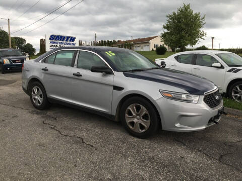 2015 Ford Taurus for sale at SMITH FAMILY CAR STORE INC in Roaring Spring PA