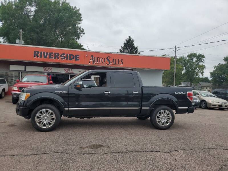 2010 Ford F-150 for sale at RIVERSIDE AUTO SALES in Sioux City IA