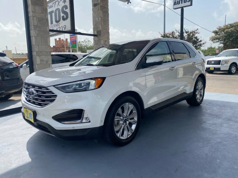 2020 Ford Edge for sale at Central TX Autos in Lockhart TX