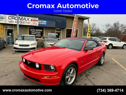 2005 Ford Mustang for sale at Cromax Automotive in Ann Arbor MI