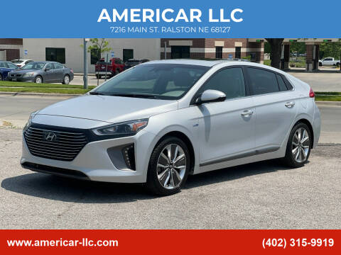 2017 Hyundai Ioniq Hybrid for sale at AMERICAR LLC in Omaha NE