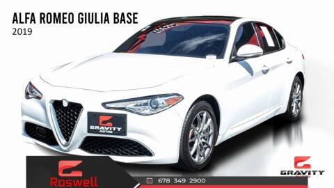 2019 Alfa Romeo Giulia for sale at Gravity Autos Roswell in Roswell GA