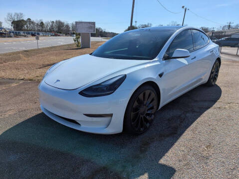 2021 Tesla Model 3 for sale at LEGEND AUTO BROKERS in Pelzer SC