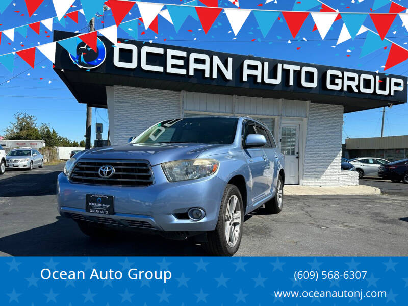 2008 Toyota Highlander for sale at Ocean Auto Group in Pleasantville NJ