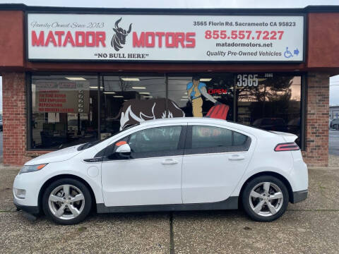 2014 Chevrolet Volt for sale at Matador Motors in Sacramento CA