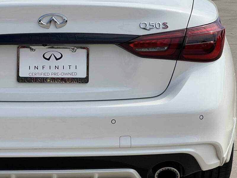2024 Infiniti Q50 Red Sport 400