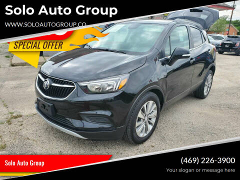 2019 Buick Encore for sale at Solo Auto Group in Mckinney TX