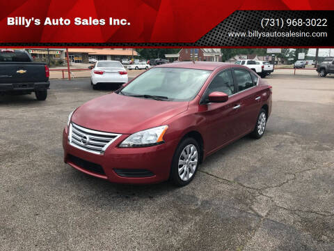 2015 Nissan Sentra for sale at Billy's Auto Sales in Lexington TN