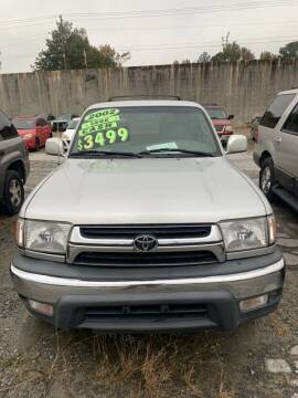 2002 Toyota 4Runner for sale at J D USED AUTO SALES INC in Doraville GA