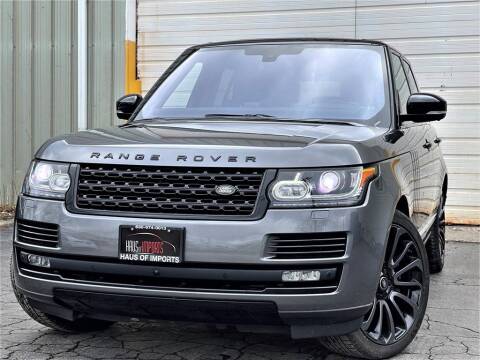 2016 Land Rover Range Rover for sale at Haus of Imports in Lemont IL