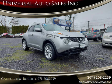 2011 Nissan JUKE for sale at Universal Auto Sales Inc in Salem OR