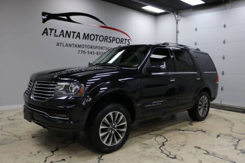 2015 Lincoln Navigator for sale at Atlanta Motorsports in Roswell GA