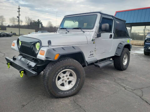 2005 Jeep Wrangler for sale at Cruisin' Auto Sales in Madison IN