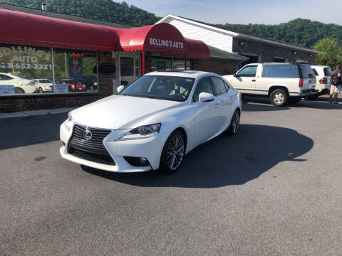 2014 Lexus IS 250 for sale at BOLLING'S AUTO in Bristol TN