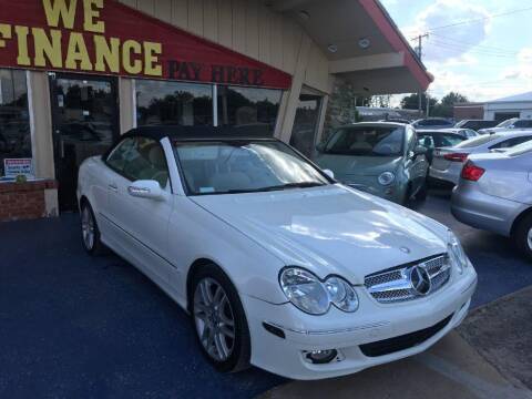 2009 Mercedes-Benz CLK for sale at Caspian Auto Sales in Oklahoma City OK