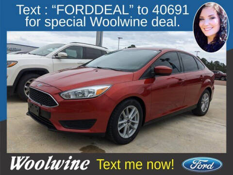 2018 Ford Focus for sale at Woolwine Ford Lincoln in Collins MS
