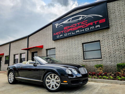 2009 Bentley Continental for sale at Exotic Motorsports of Oklahoma in Edmond OK