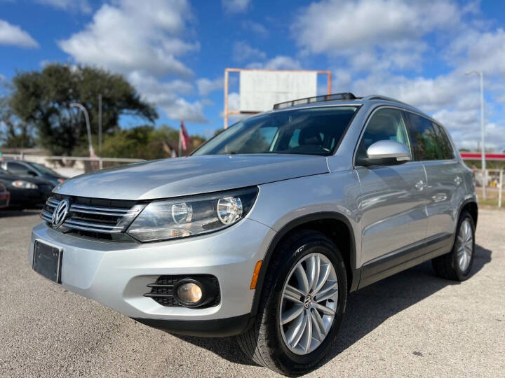 2013 Volkswagen Tiguan for sale at J-R Auto Sales LLC in Houston, TX