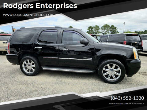 2013 GMC Yukon for sale at Rodgers Enterprises in North Charleston SC