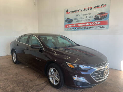 2020 Chevrolet Malibu for sale at Antonio's Auto Sales - Antonio`s  3001 in Pasadena TX