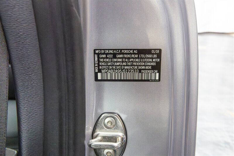 2018 Porsche 911 Carrera S