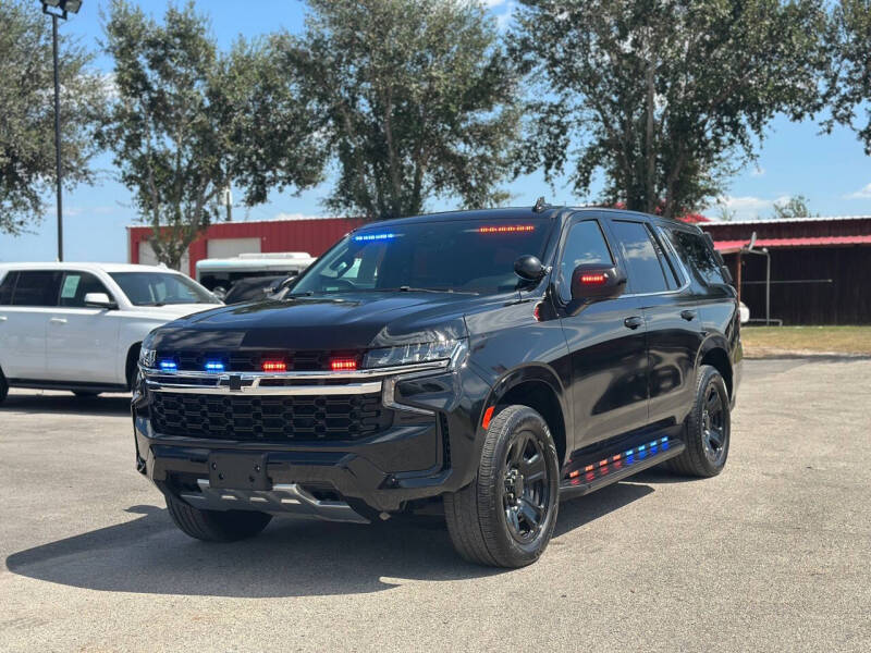 2022 Chevrolet Tahoe for sale at Chiefs Pursuit Surplus - Feniex Turn-Key Builds in Hempstead TX