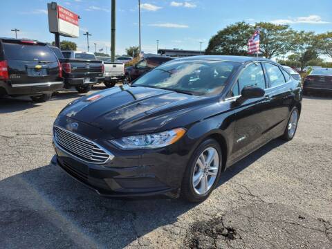 2018 Ford Fusion Hybrid for sale at International Auto Wholesalers in Virginia Beach VA
