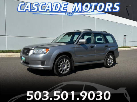 2008 Subaru Forester for sale at Cascade Motors in Portland OR