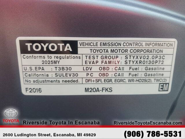 2025 Toyota Corolla SE