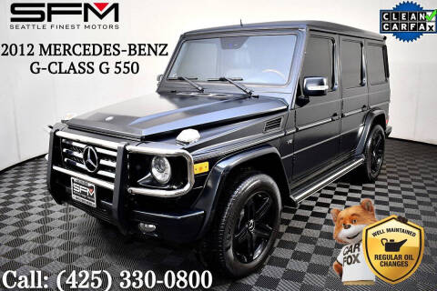 2012 Mercedes-Benz G-Class G 550