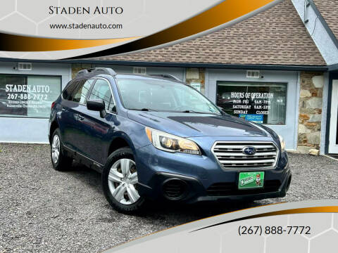 2015 Subaru Outback for sale at Staden Auto in Feasterville Trevose PA