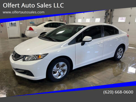 2013 Honda Civic for sale at Olfert Auto Sales LLC in Copeland KS