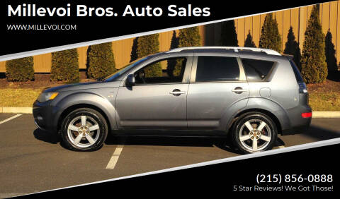 2008 Mitsubishi Outlander for sale at Millevoi Bros. Auto Sales in Philadelphia PA