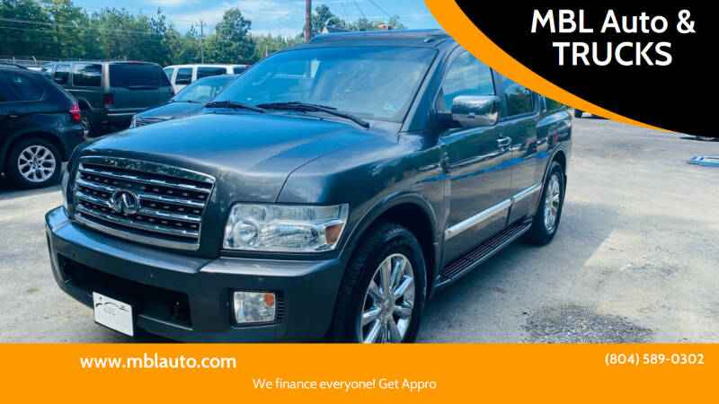 2010 Infiniti QX56 for sale at MBL Auto & TRUCKS in Woodford VA